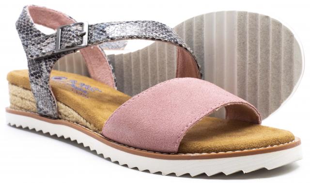 skechers desert kiss cactus rose