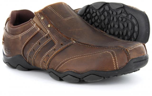skechers diameter zinroy men's slip on casual shoes