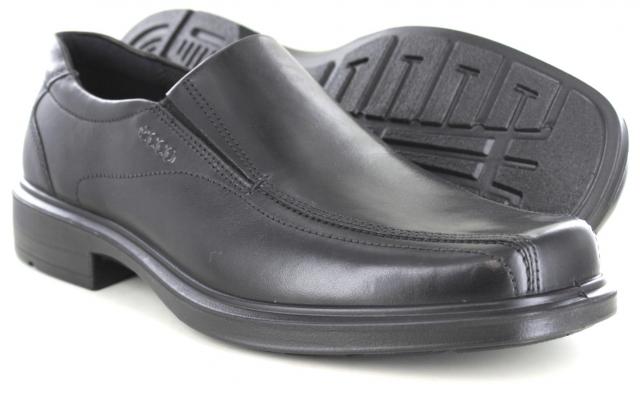ecco slip resistant shoes mens