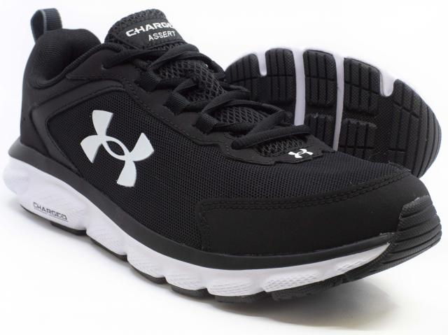 Factory Shoe Online : > - Under Armour UA Charged Assert 9 Black White