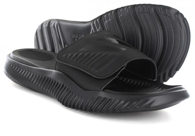 adidas alphabounce black slides