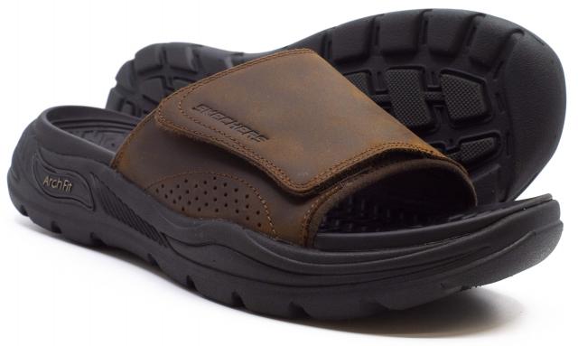 skechers mens arch support sandals