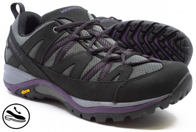 Factory Shoe Online Merrell Siren Sport 3 Wp Wide Black Blackberry