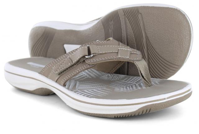 Factory Shoe Online : > Sandals Clarks Sea Taupe